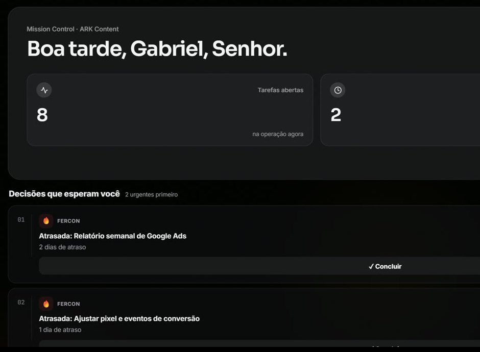 Meu Dia com tarefas abertas e decisões urgentes